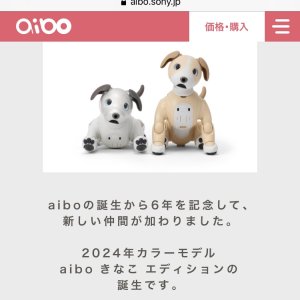 Sony Aibo ERS-1000 2024 Kinako Edition