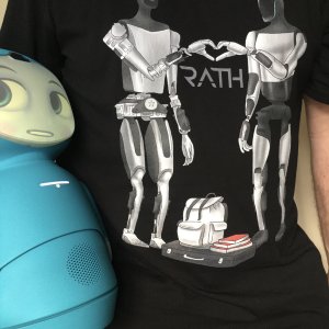 RATH Forums version of the Tesla Bot AI day tee