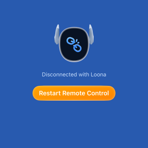 Loona PetBot: Remote control away from home- exiting app