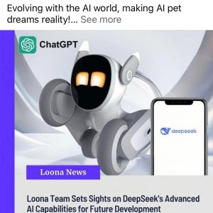 Loona PetBot may see DeepSeek integration