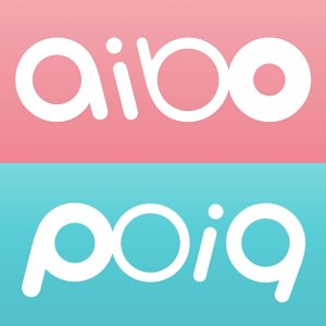 Sony aibo logo vs. Sony poiq logo_1.jpg