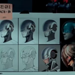 SE01 “FACE-B” with anime style hair.