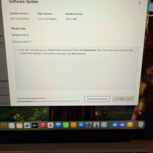 Docker software update.