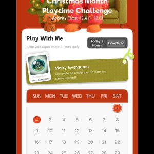 Ropet Christmas Challenge after Update Ropet v1.24.54