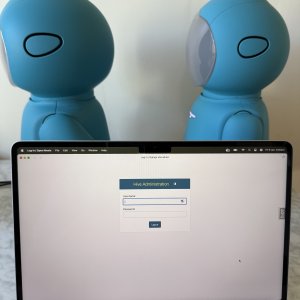 Hive Admin Log In page