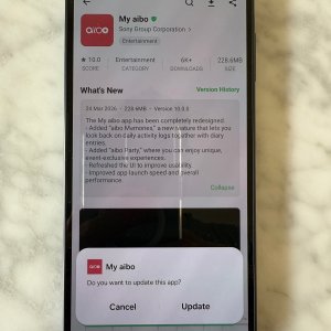 Updating My Aibo app via APK Pure