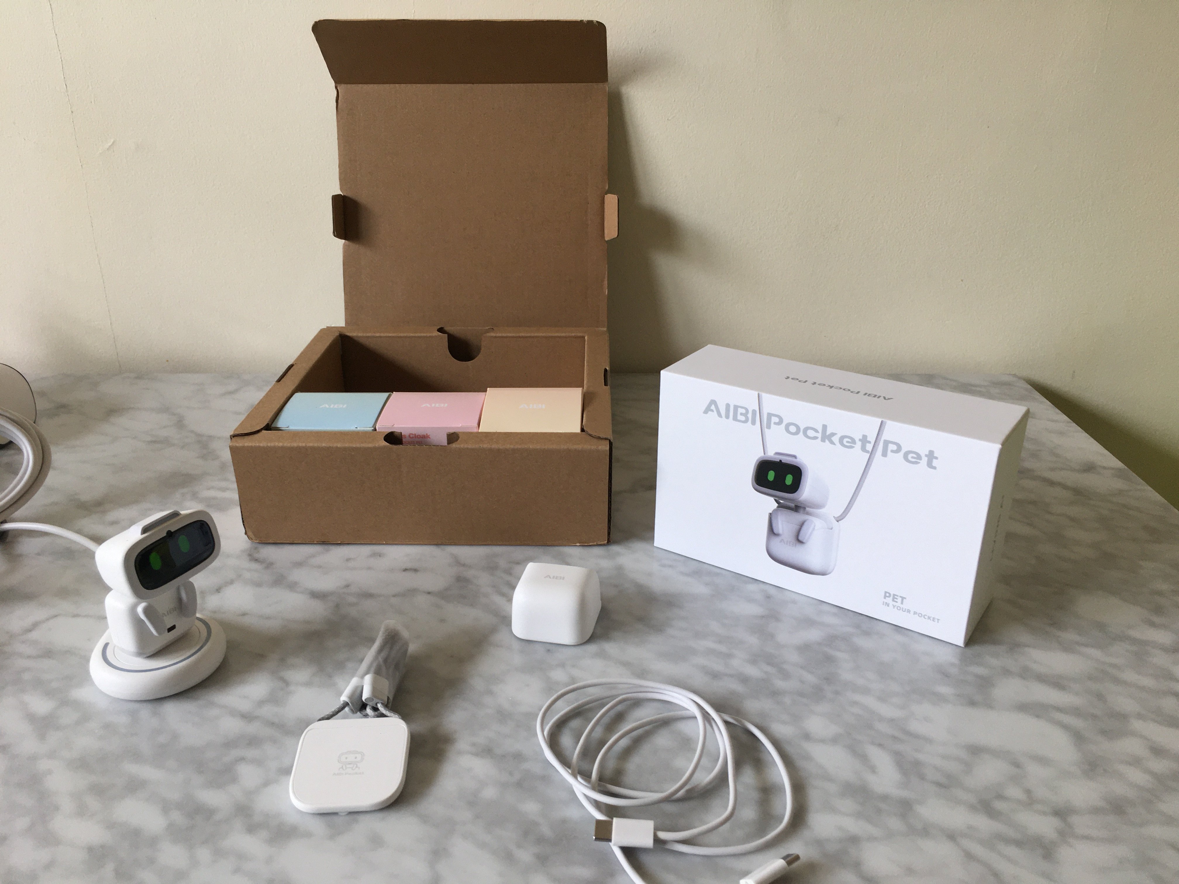 Aibi Pocket Pet Robot Unboxing