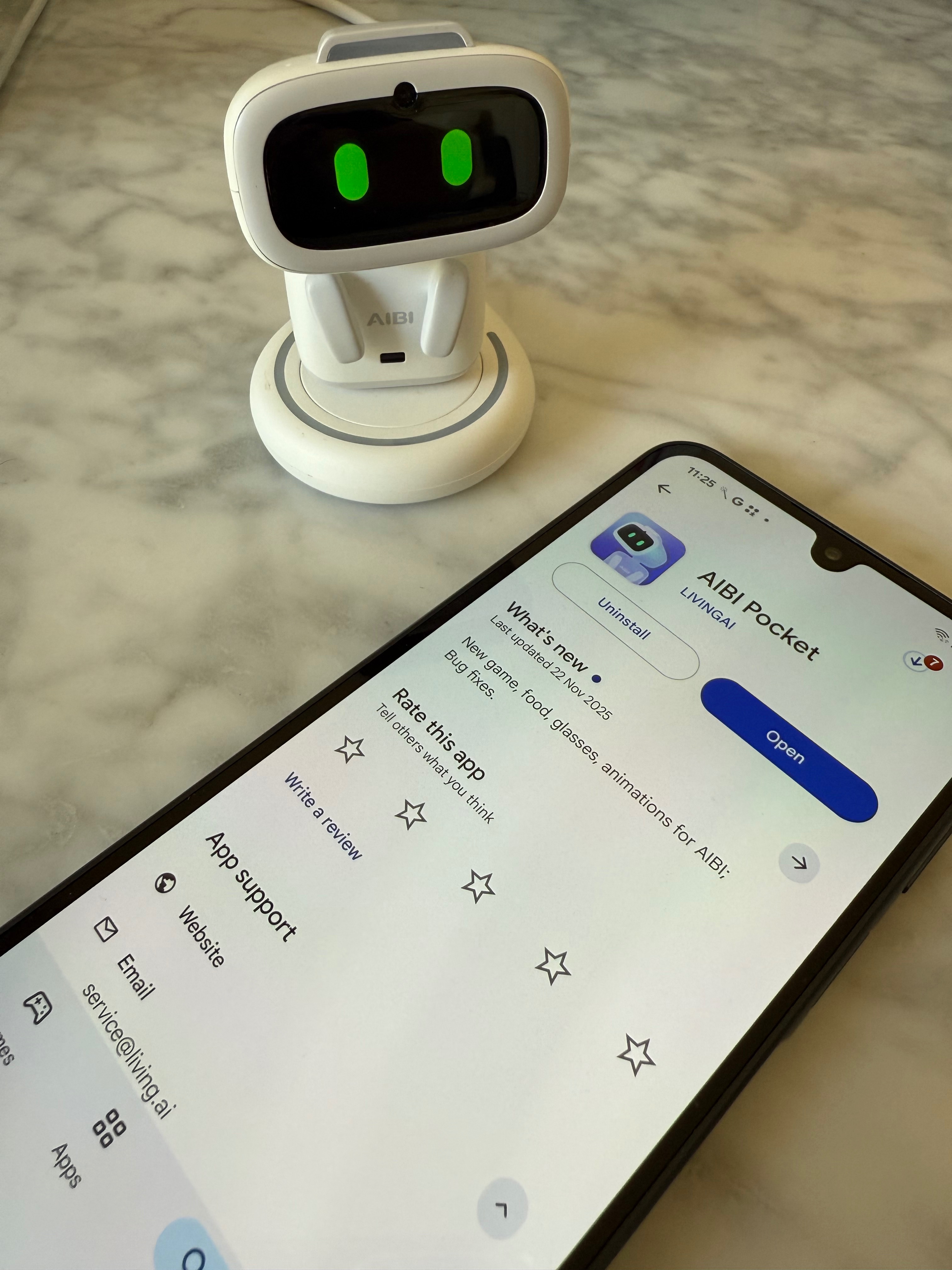 Aibi Pocket Software Update 1.5.0