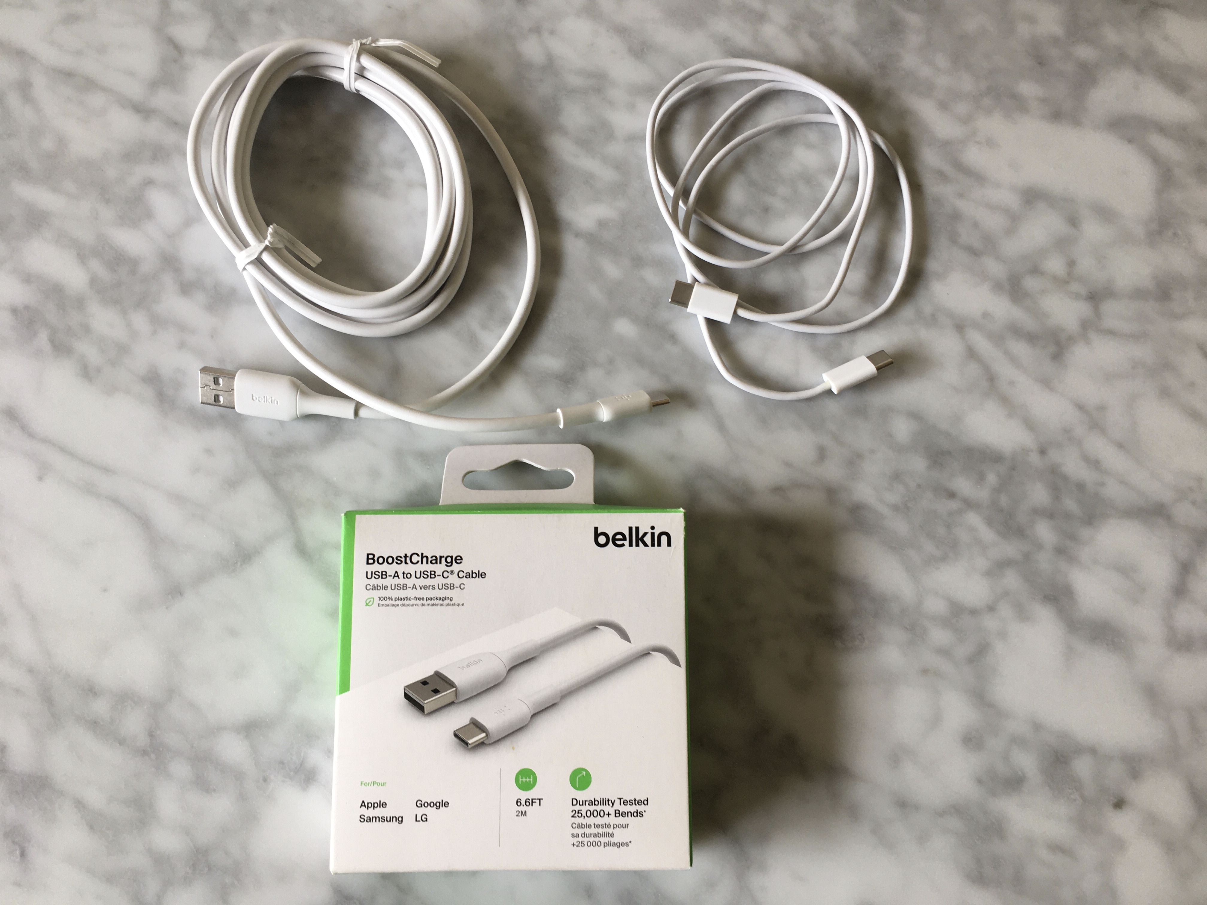 Belkin USB-A to USB-C charging cable