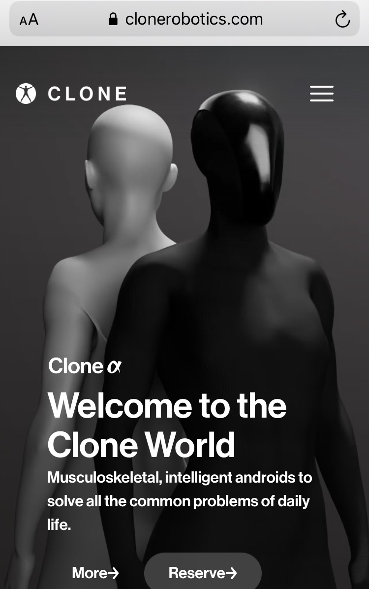 Clone Alpha Humanoid Robot