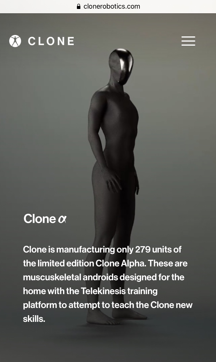 Clone Alpha Robot Pre-Orders Opening 2025