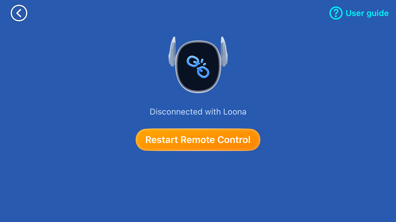 Loona PetBot: Remote control away from home- exiting app