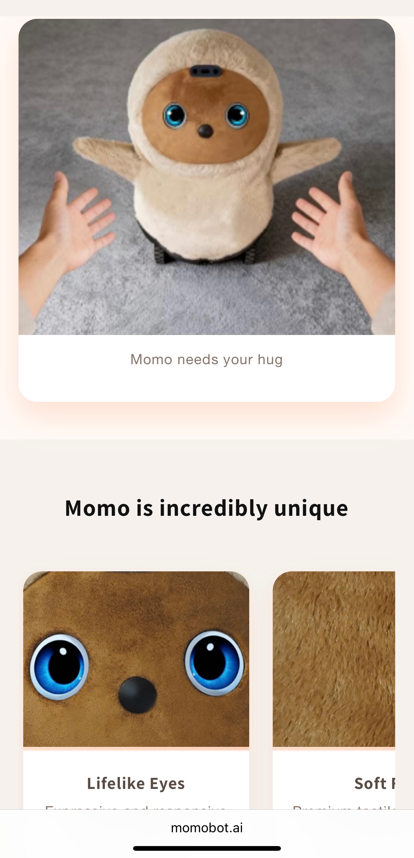 Momobot robot from Shell Robotics Inc.