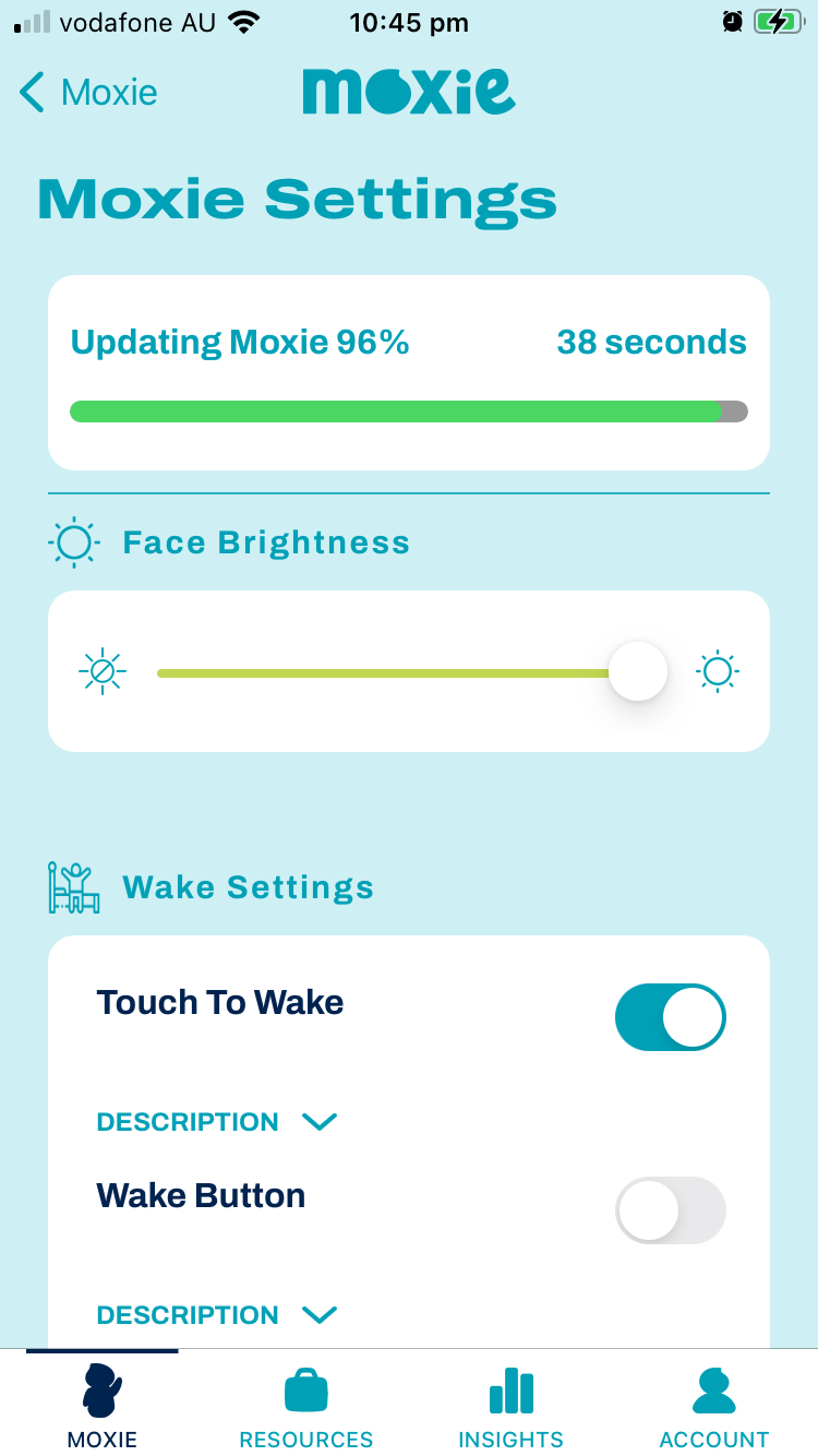 Moxie Automatic Update Completed