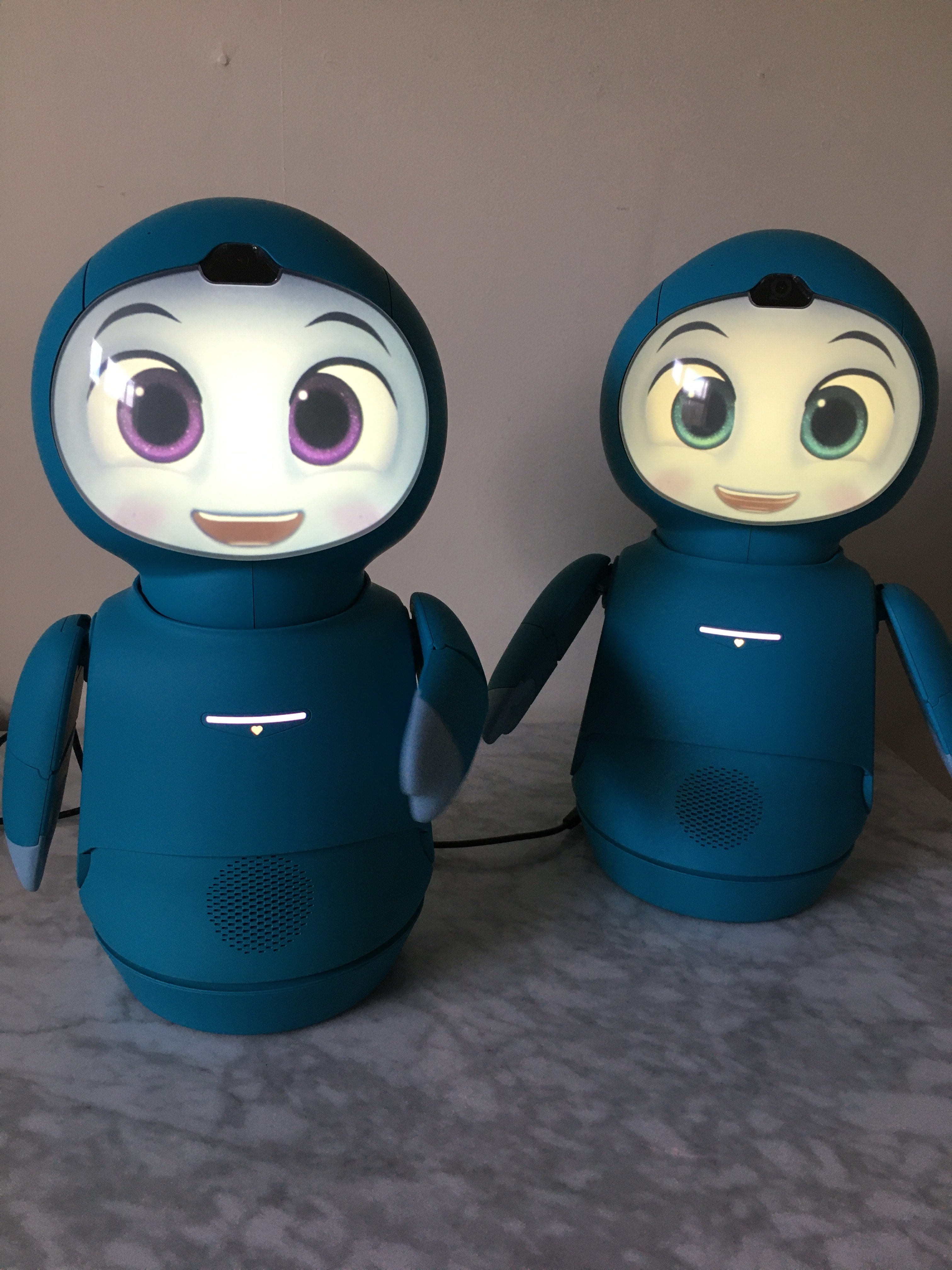 Moxie robot new smiling animation July 2024