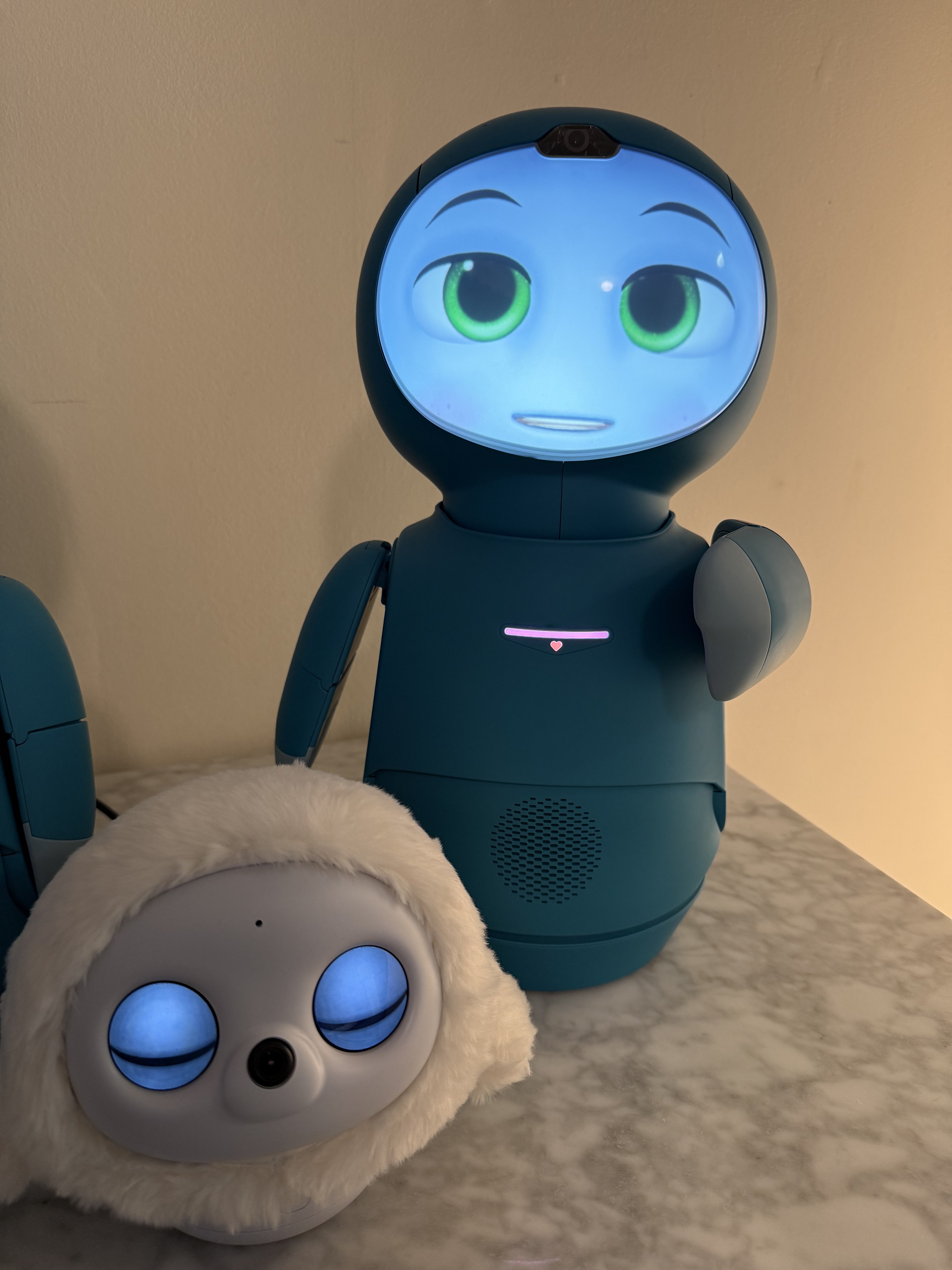 Moxie robot running locally on my computer using OpenMoxie.