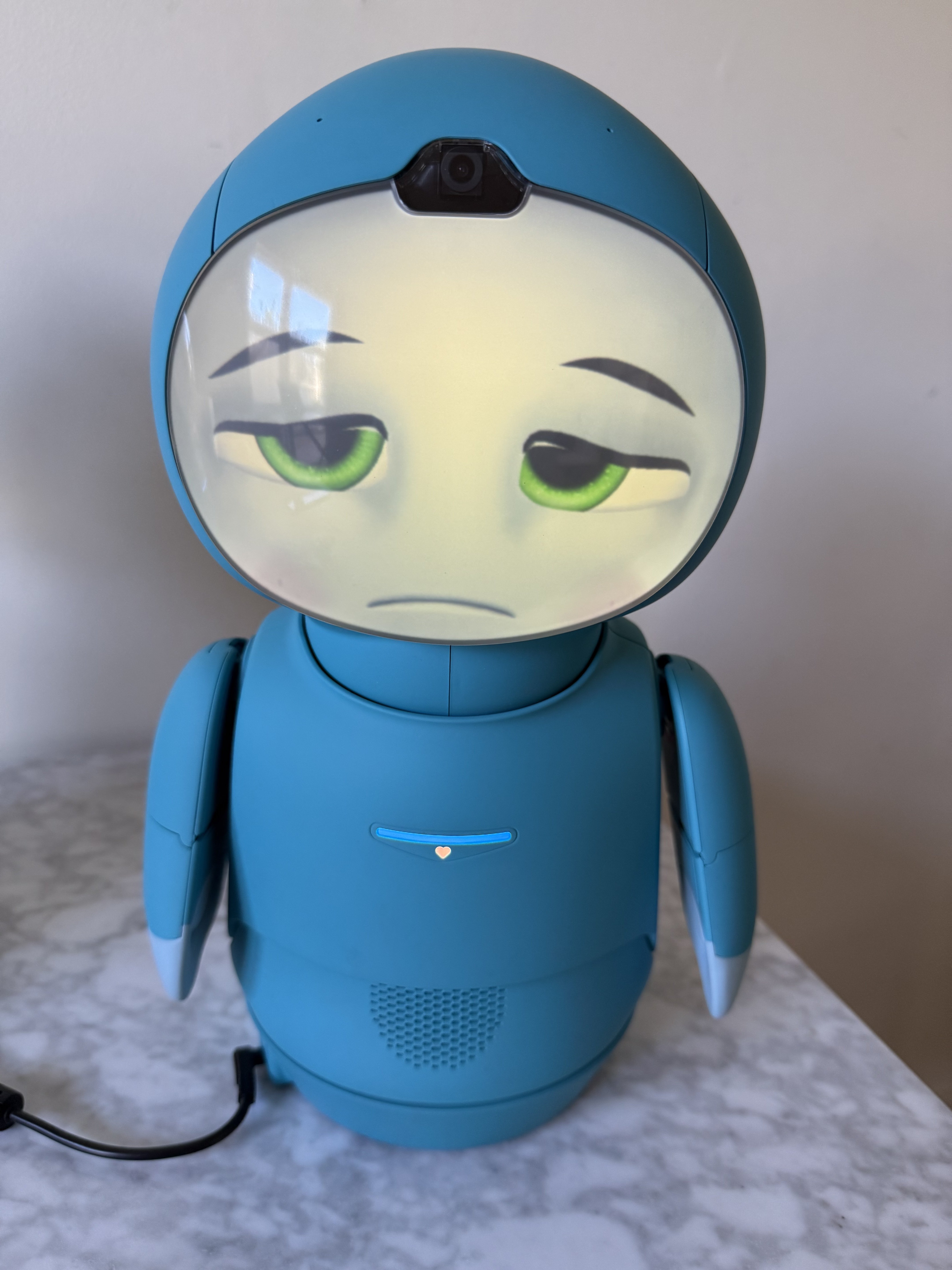 Moxie sad expression