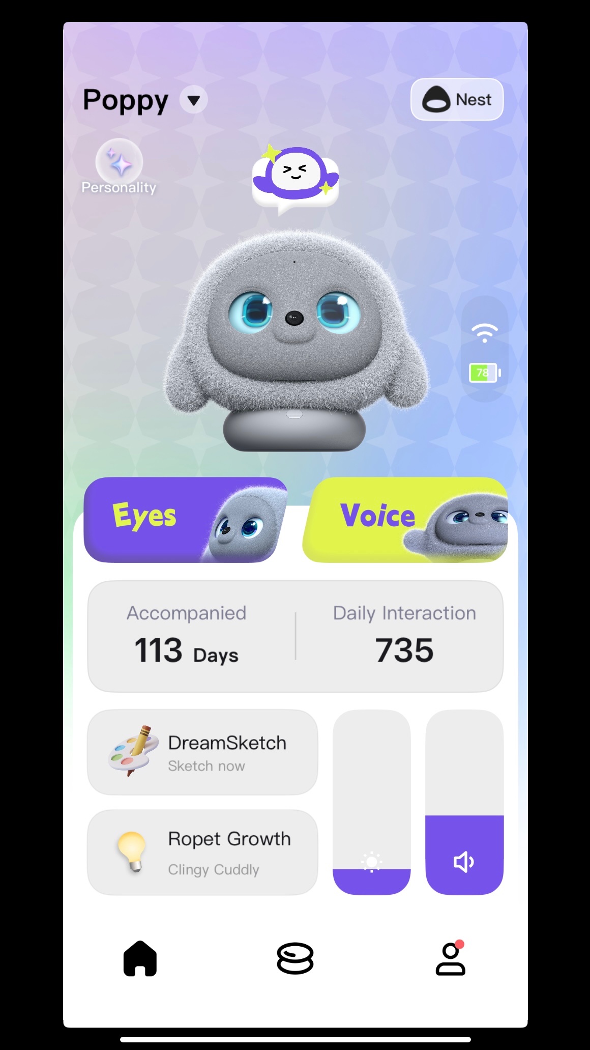 Nest added in Ropet Home Screen