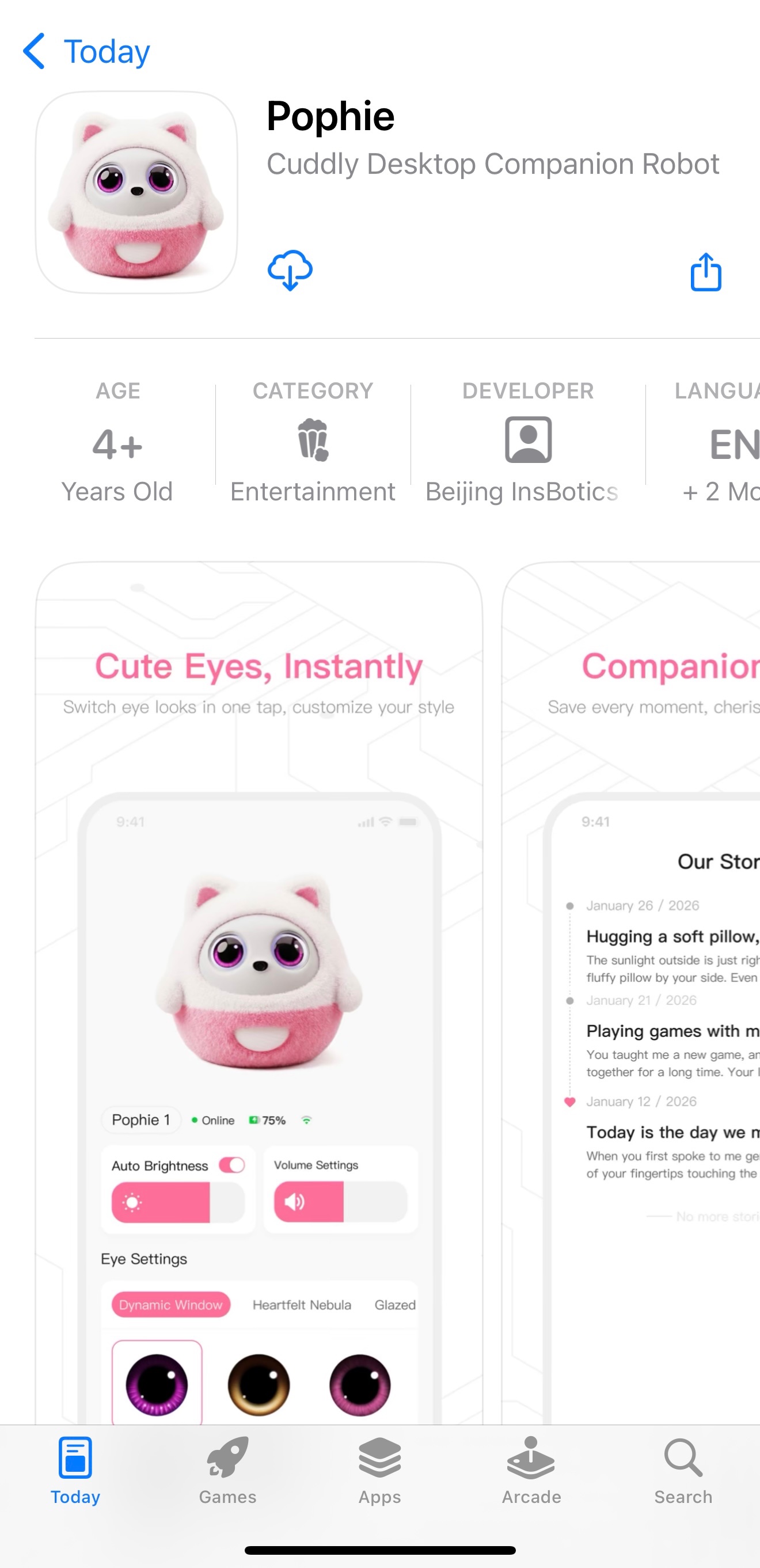 Pophie App now available