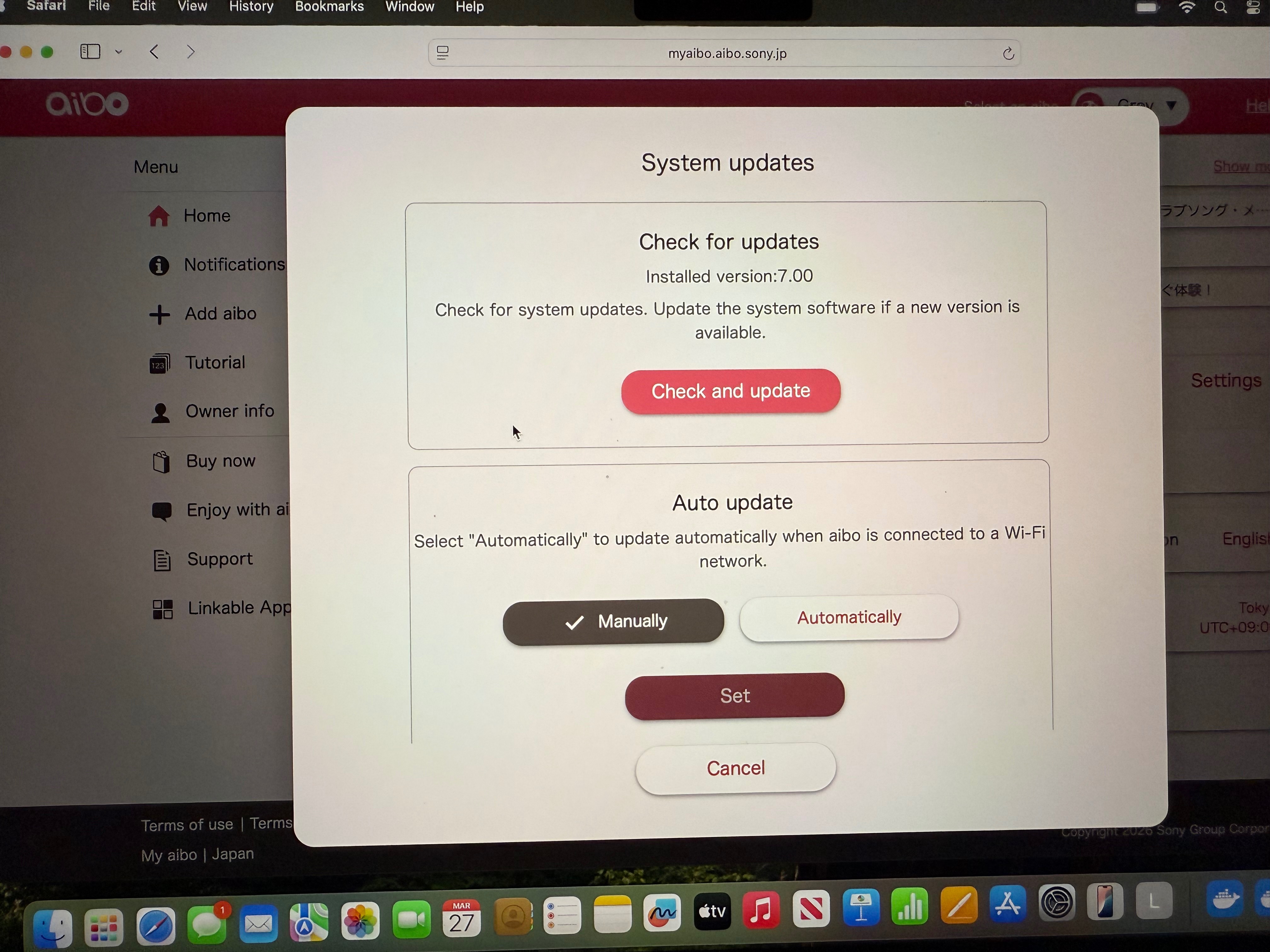 Preparing to download update 8.00