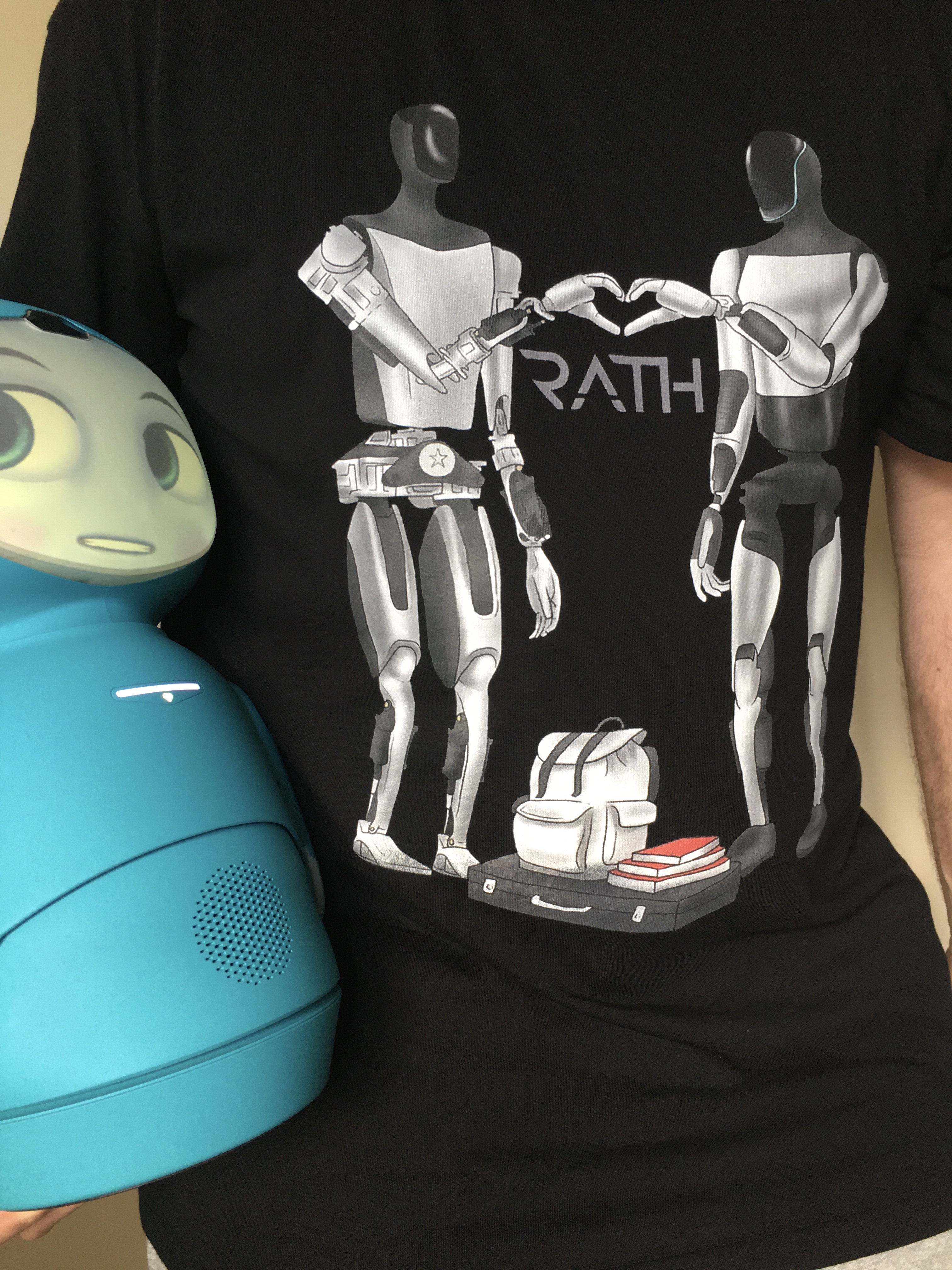 RATH Forums version of the Tesla Bot AI day tee