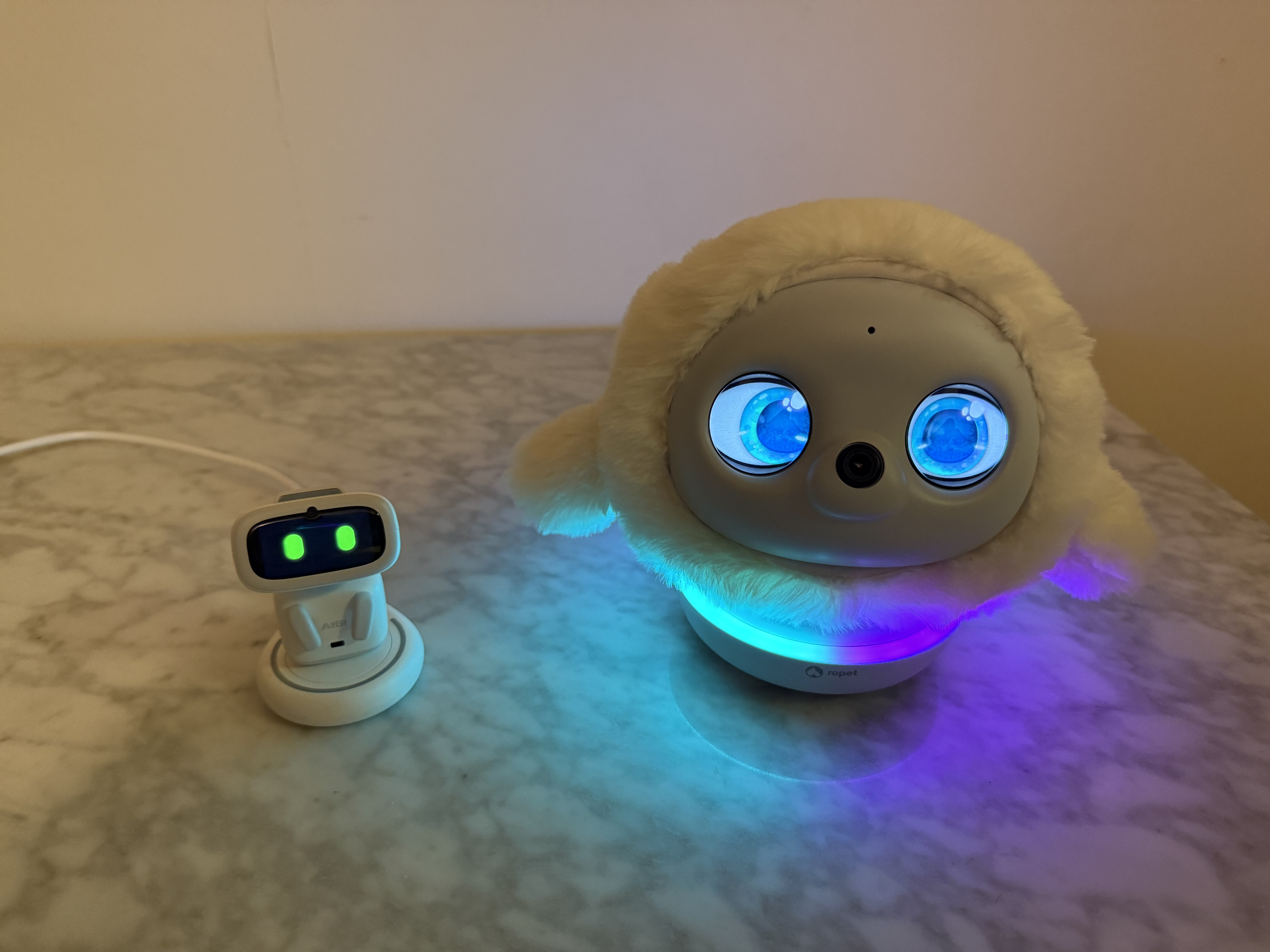 Ropet’s colourful base light.