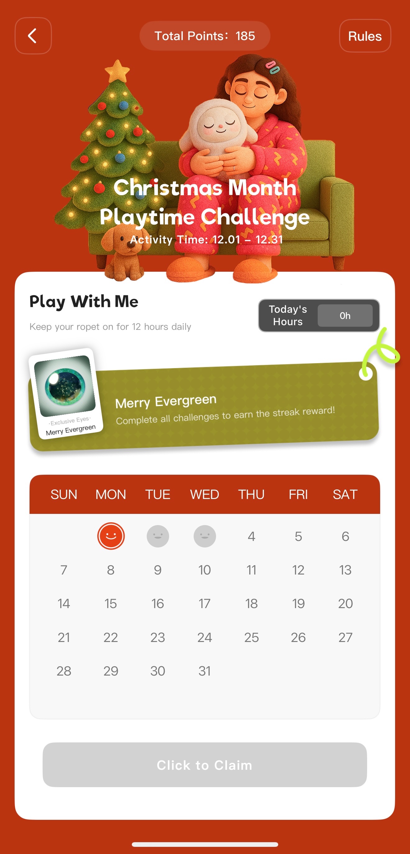 Ropet Christmas Challenge Update