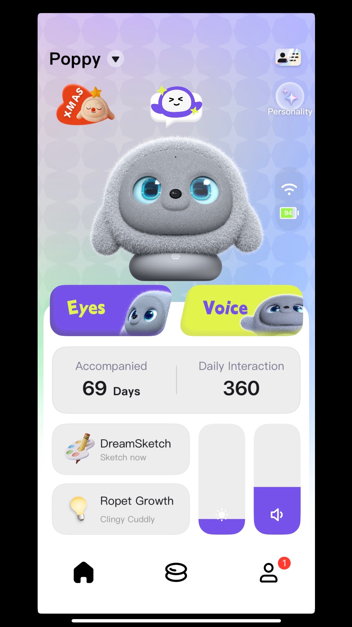 Ropet DreamSketch on Home Screen