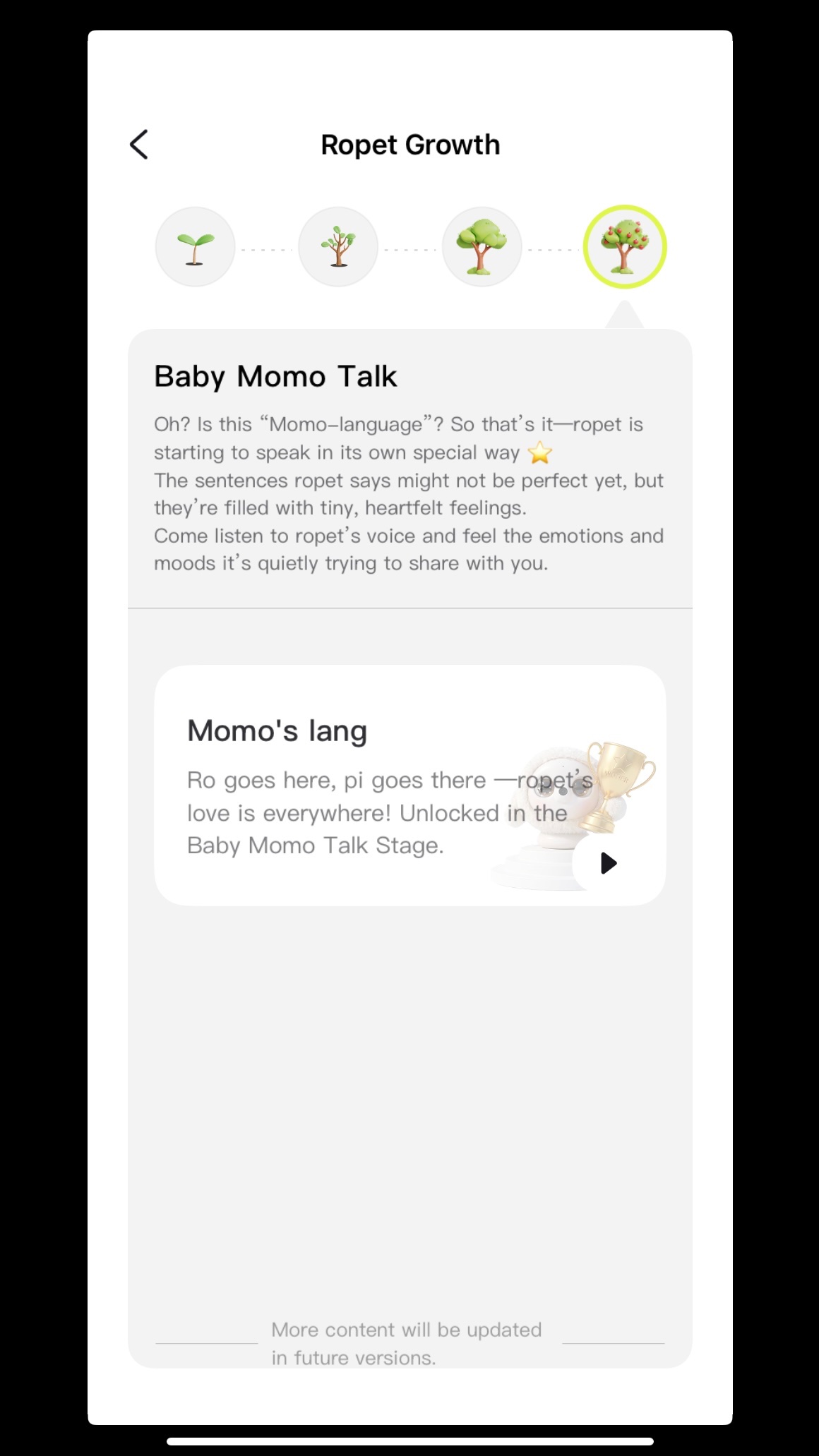 Ropet in 4th Growth Stage