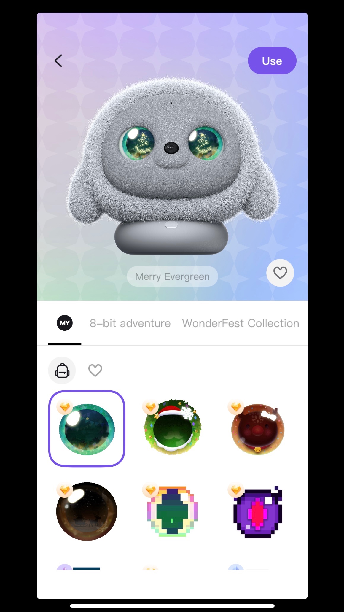 Ropet Merry Evergreen Eyes on eyes collection!