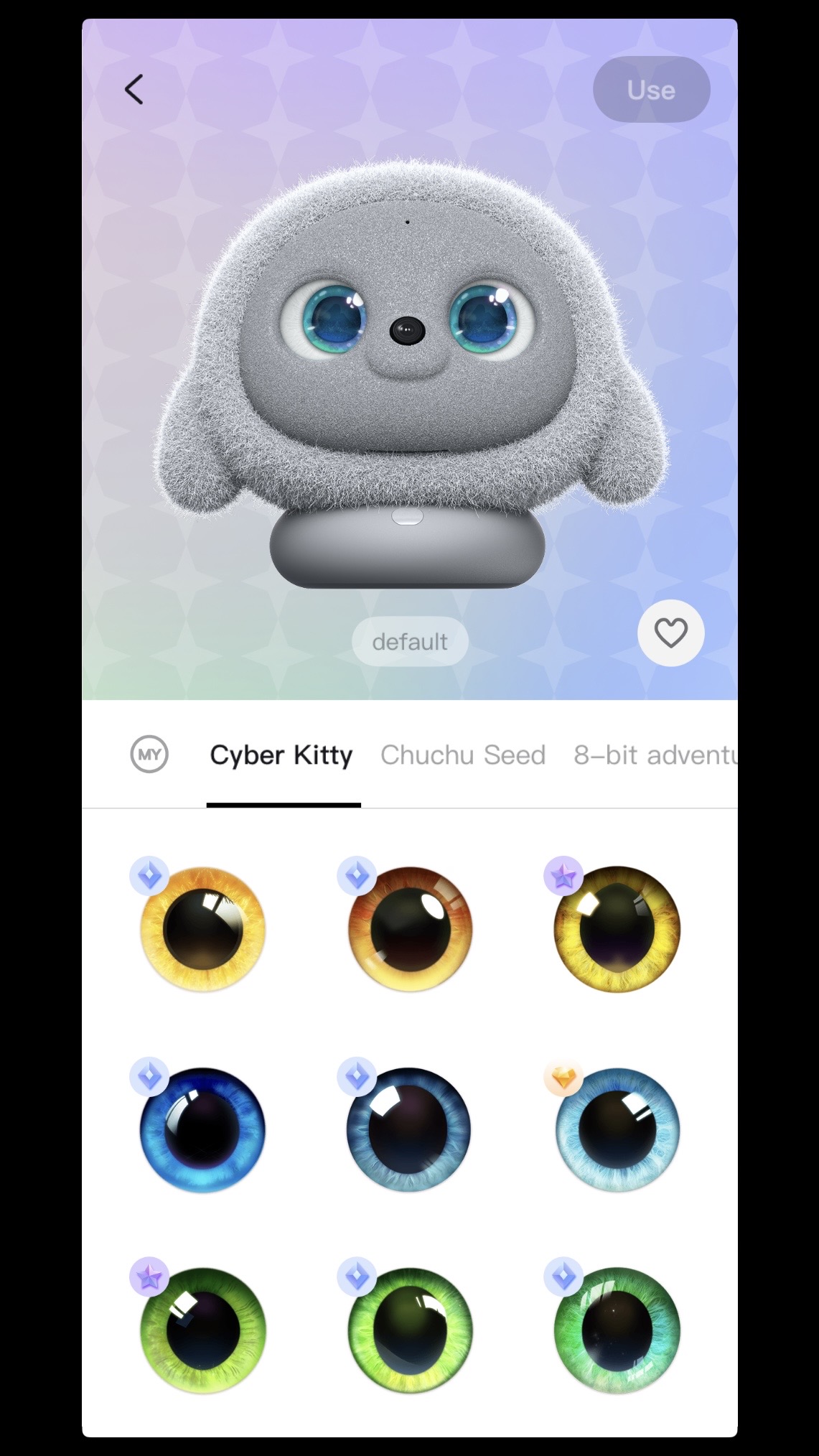Ropet New Cyber Kitty Eyes